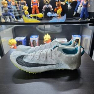 Nike Zoom Superfly Elite 2 Flyknit White Track Shoes Men's Size 11 NEW
